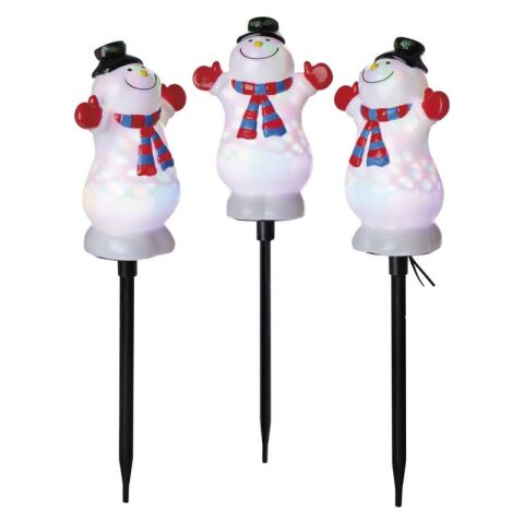 LED projektor – sněhuláci, 1,8 m, venkovní i vnitřní, RGB *DCPM02