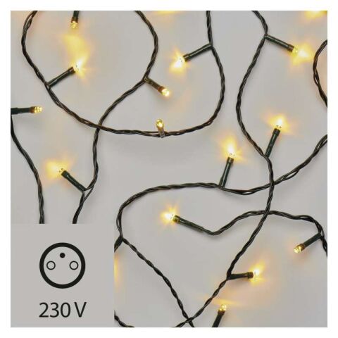 100 LED řetěz, 5m, IP20, teplá bílá *ZYK0105