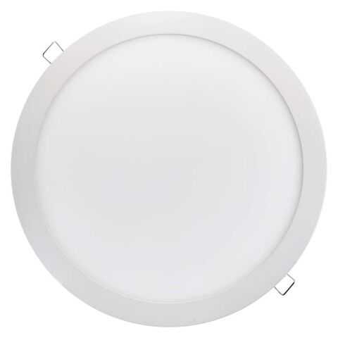 LED panel 297mm, kruhový vestavný bílý, 24W teplá bílá *ZD1151