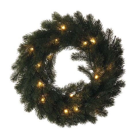20LED XMAS WREATH 2AA WW*DCTW05