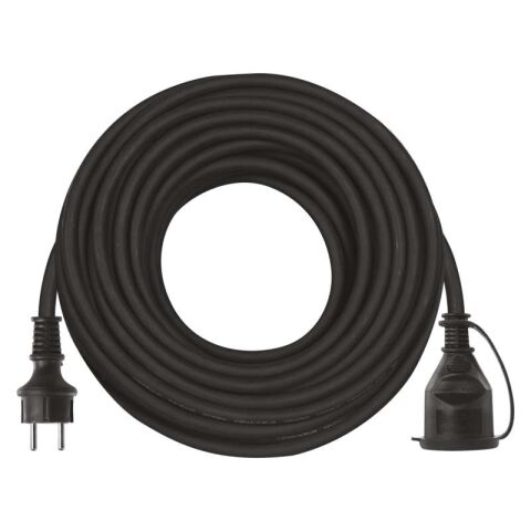 Neoprenový prodlužovací kabel spojka 25m 3x 2,5mm,černá *P01725R