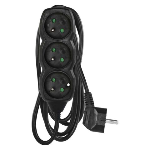 PRODLUŽKA 3Z 2M ČERNÁ *PC0312 emos
