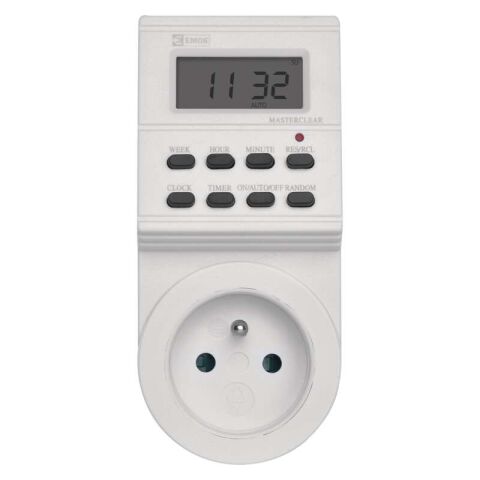 Zásuvka spínací digitální EMT 707 P5501 TS-EF1