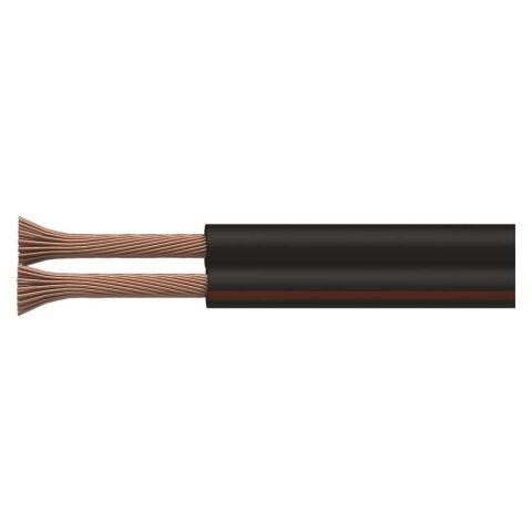 Kabel BCYH 2x0,75mm barva černo/rudá dvoulinka nestíněná S8270