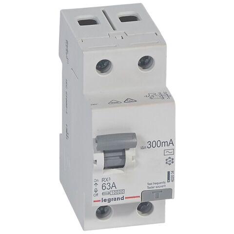 RX3 CHRÁN. 2P 63A 300MA AC  *402034 Legrand
