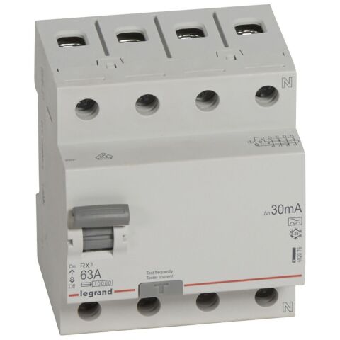 RX3 CHRÁN. 4P 63A 30MA A  *402076 Legrand