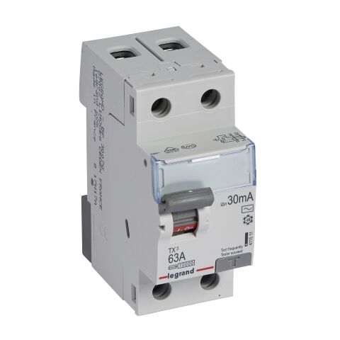 TX3 CHRÁN. 2P 63A 30MA AC  *411511 Legrand