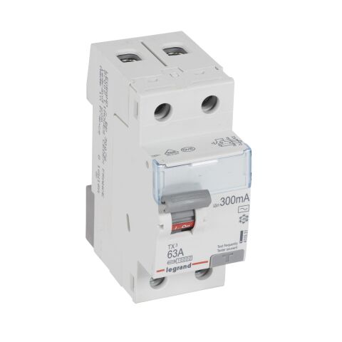 TX3 CHRÁN. 2P 63A 300MA AC  *411531 Legrand