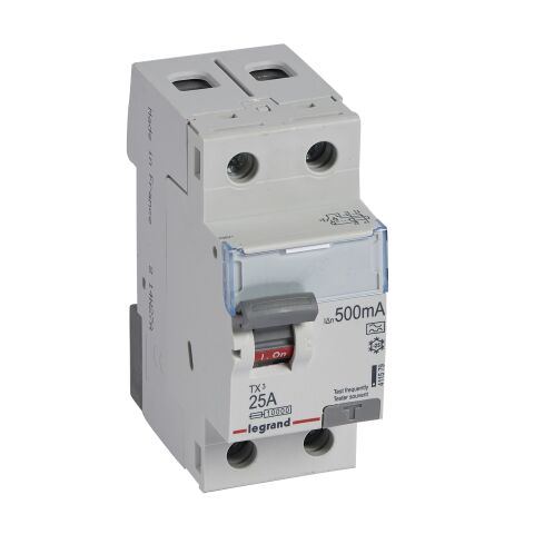 TX3 CHRÁN. 2P 25A 500MA A  *411579 Legrand