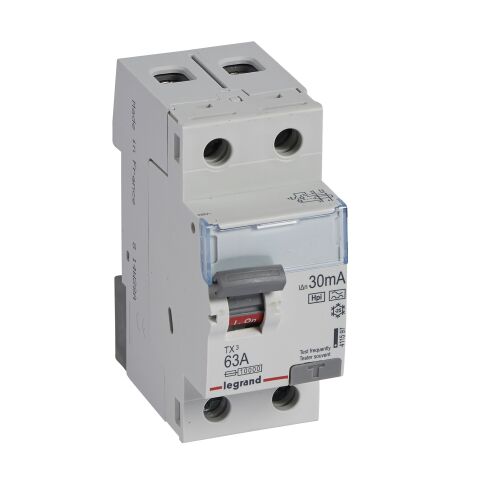 TX3 CHRÁN. 2P 63A 30MA F  *411597 Legrand