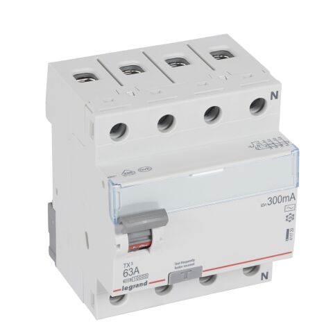 TX3 CHRÁN. 4P 63A 300MA AC  *411729 Legrand