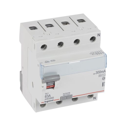 TX3 CHRÁN. 4P 63A 300MA AC-S  *411749 Legrand
