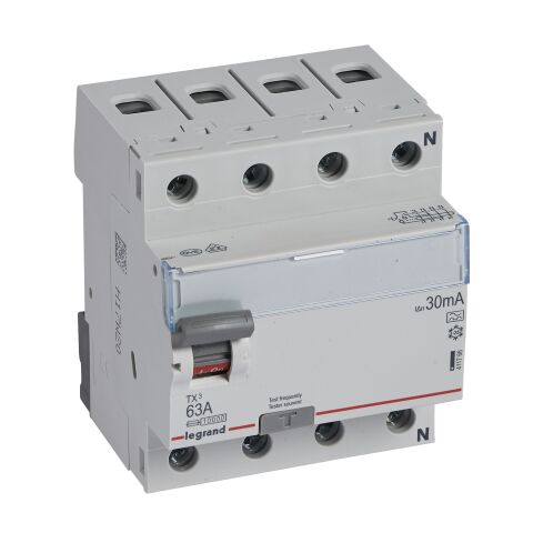 TX3 CHRÁN. 4P 63A 30MA A  *411766 Legrand