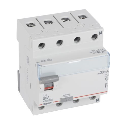 TX3 CHRÁN. 4P 80A 30MA A  *411767 Legrand