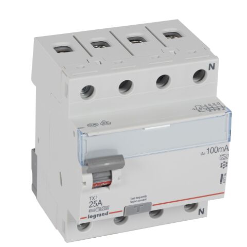 TX3 CHRÁN. 4P 25A 100MA A  *411774 Legrand