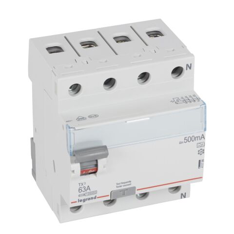 TX3 CHRÁN. 4P 63A 500MA A  *411796 Legrand
