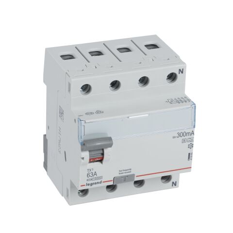 TX3 CHRÁN. 4P 63A 300MA A-S  *411805 Legrand