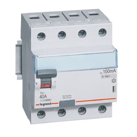 TX3 CHRÁN. 4P 40A 100MA F  *411818 Legrand