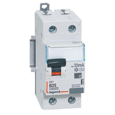 DX3 KOMB. 1+N B25 30MA AC 10KA  *410974 Legrand