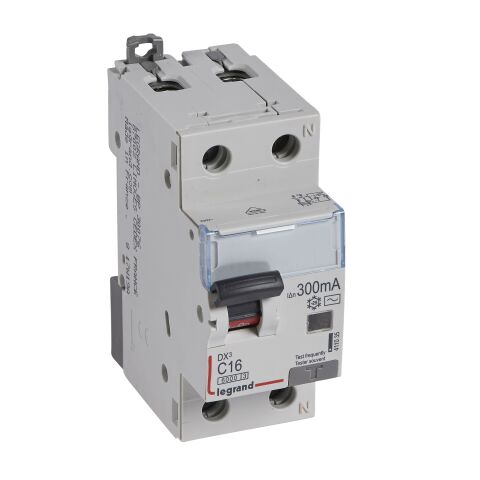 DX3 KOMB.1+N C16 300MA AC 6KA  *411035 Legrand