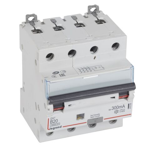 DX3 KOMB. 4P B20 300MA A 6KA  *411230 Legrand