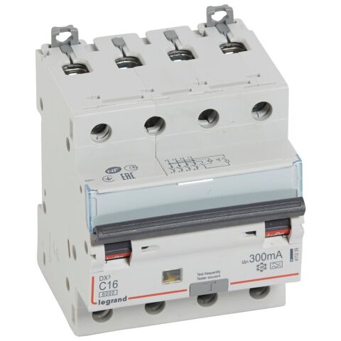 DX3 KOMB. 4P C16 300MA A 6KA  *411239 Legrand