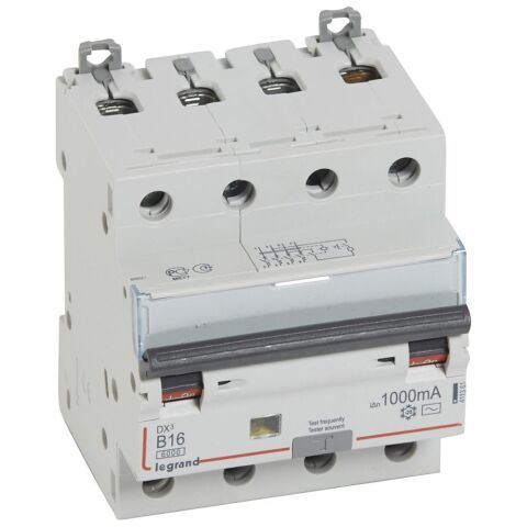 DX3 KOMB. 4P B16 100MA AC 6KA  *411361 Legrand