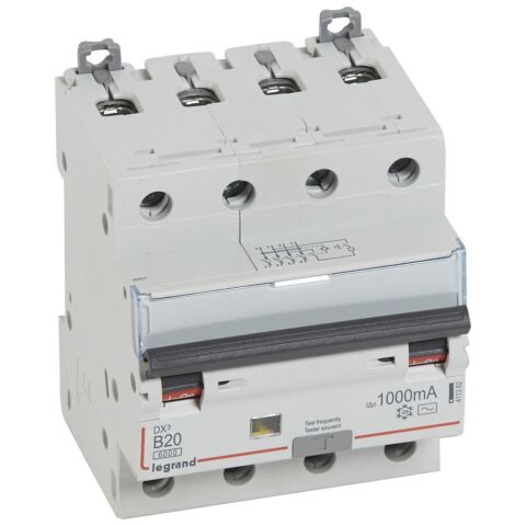 DX3 KOMB. 4P B20 100MA AC 6KA  *411362 Legrand