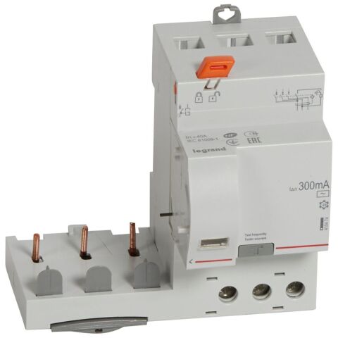DX3 MOD.CHR. 3P 40A 300MA AC  *410474 Legrand