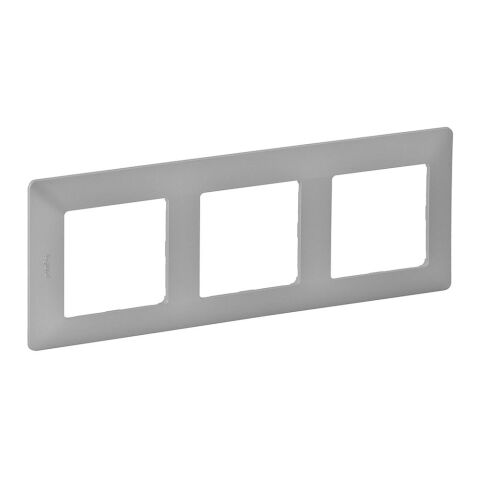 Valena LIFE rámeček 3-násobný barva hliník  *754133 Legrand