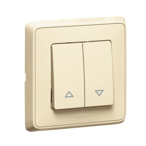 CA BÉŽ. TLAČÍTKO OVL. ŽALUZIÍ  *773914 Legrand