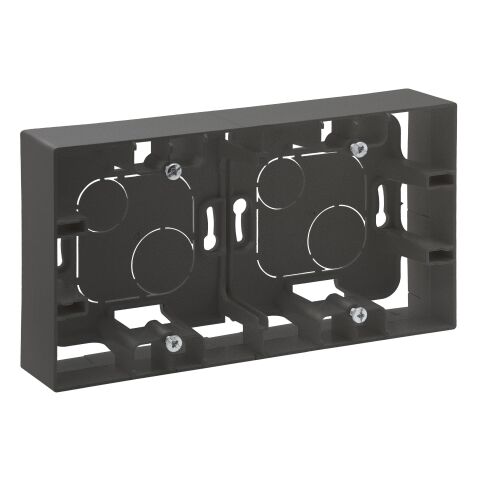 Niloé™ Step povrchová krabice 2P ocelová   *863498 Legrand