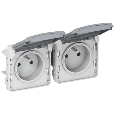 PLX55 ZÁS. 2X2P+T VOD. ŠEDÁ 069562