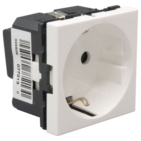 MOSN ZÁS. 2P+T SCHUKO 2M BÍLÁ  *077213 Legrand