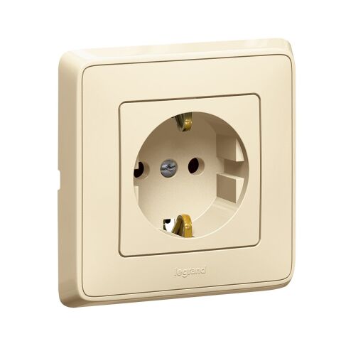 CA BÉŽ. ZÁSUVKA 2P+T SCHUKO  *773920 Legrand