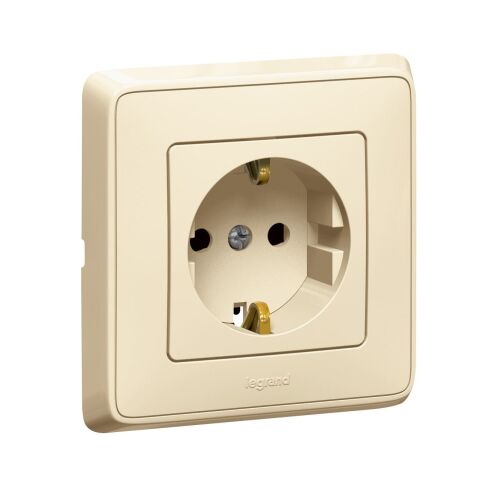 CA BÉŽ. ZÁSUVKA 2P+T SCHUKO CL  *773921 Legrand