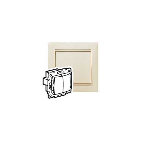 Vypínač č.6+6 BÉŽOVÝ 774308