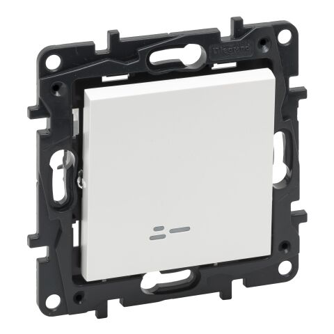 Niloé™ Step střídavý přepínač  č.6 podsvět. bílá  *863116 Legrand
