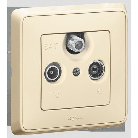 CA BÉŽ. ZÁS. TV-RD-SAT IND.KON  *773935 Legrand