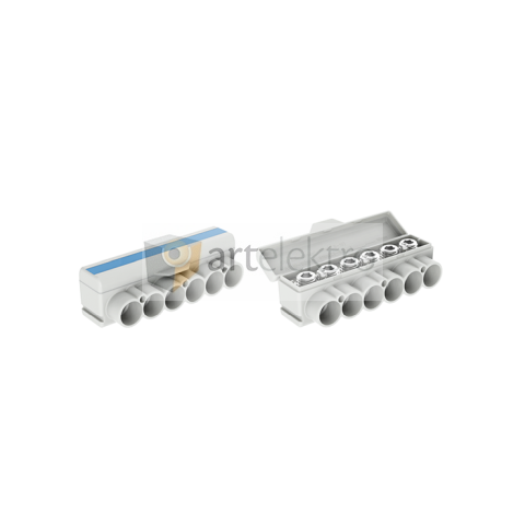 Distribuční svorka SLT 50-6-3 modrá Al 10-50/Cu 2.5-35 + 3x2,5mm2 1000V typ MAS6051B10 Morek