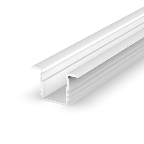 Profil hliníkový AL-PROFIL (F1) W 2m barva bílá lakovaná GXLP114 Greenlux