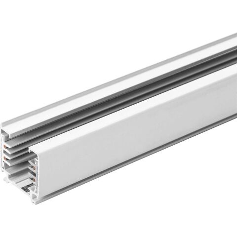 Lišta TRACK PROFILE 4W WHITE 1000mm 3-fázová hliníková délka 1m barva bílá GXTR005 Greenlux