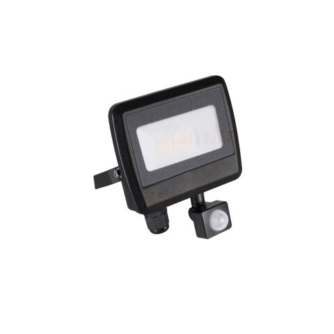 Svítidlo LED ANTEM 20W-NW-SE B reflektor s čidlem barva černá 33206 Kanlux