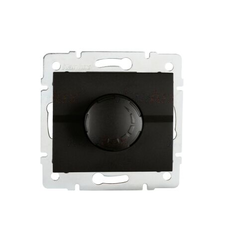 Stmívač LOGI 02-1160-142 otočný 500W s filtrem barva černá matná 33584 Kanlux