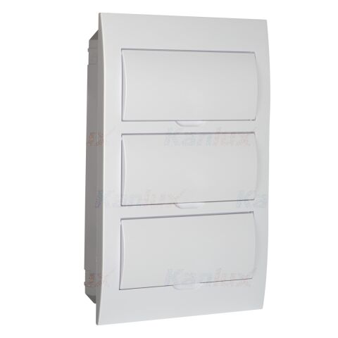 Rozvaděč DB312F 3X12P/FMD-P plastový barva bílá 36422 Kanlux