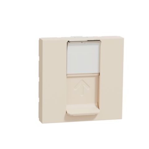 Unica - Zásuvka datová 1xRJ45 Kat.5e UTP, 2M, Béž *NU341144