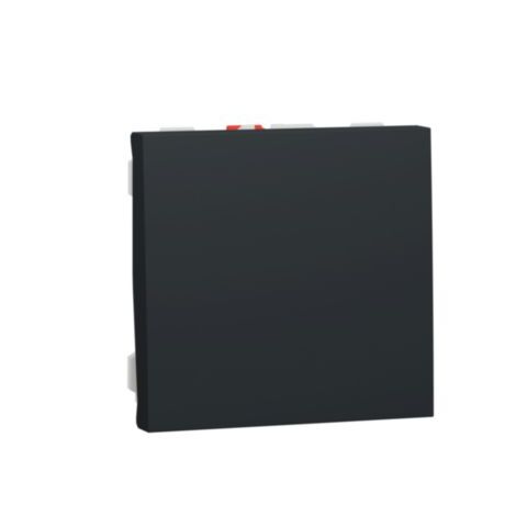Unica - Tlačítko řazení 1/0, 2M, Antracit *NU320654