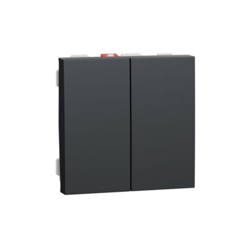 Unica - Přepínač sériový řazení 5, Antracit *NU321154