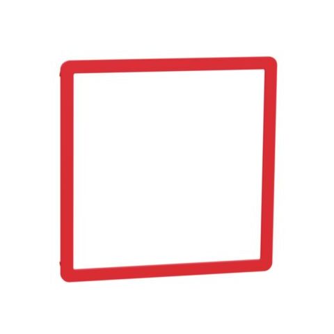 Unica Studio Outline - Dekorativní rámeček, Red *NU230013