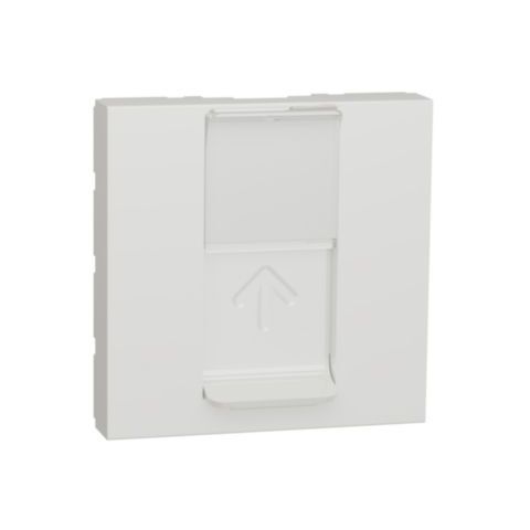 Unica - Centrální deska RJ45 S-ONE, 2M, Bílá *NU941118